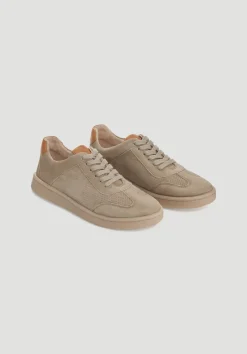 hessnatur Baseball Sneaker aus chromfrei gegerbtem Leder von|Damen Schuhe