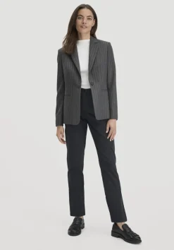 hessnatur Blazer Nadelstreifen Regular aus reiner Schurwolle von|Damen Blazer