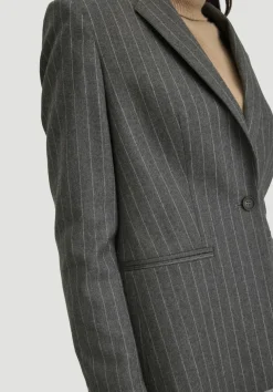 hessnatur Blazer Nadelstreifen Regular aus reiner Schurwolle von|Damen Blazer