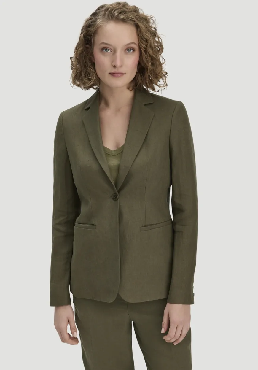 hessnatur Blazer Regular aus reinem Leinen von|Damen Blazer