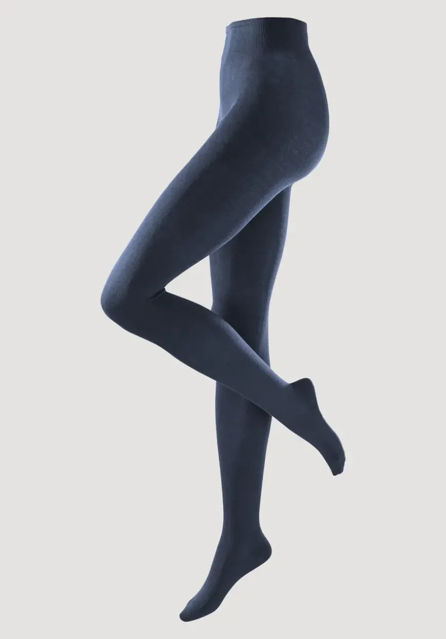 hessnatur Blickdichte Strumpfhose aus Bio-Baumwolle von|Damen Strümpfe & Strumpfhosen|Socken & Strümpfe