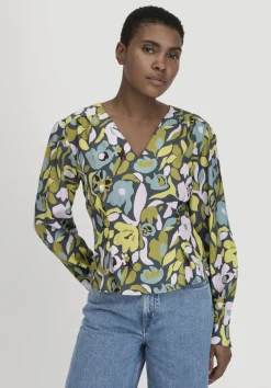 hessnatur Bluse Regular aus reiner LENZING™ ECOVERO™ Viskose von|Damen Blusen