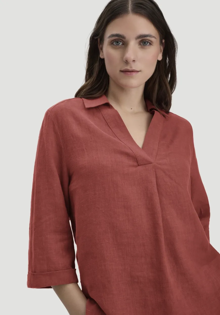 hessnatur Bluse Relaxed aus reinem Leinen von|Damen Blusen