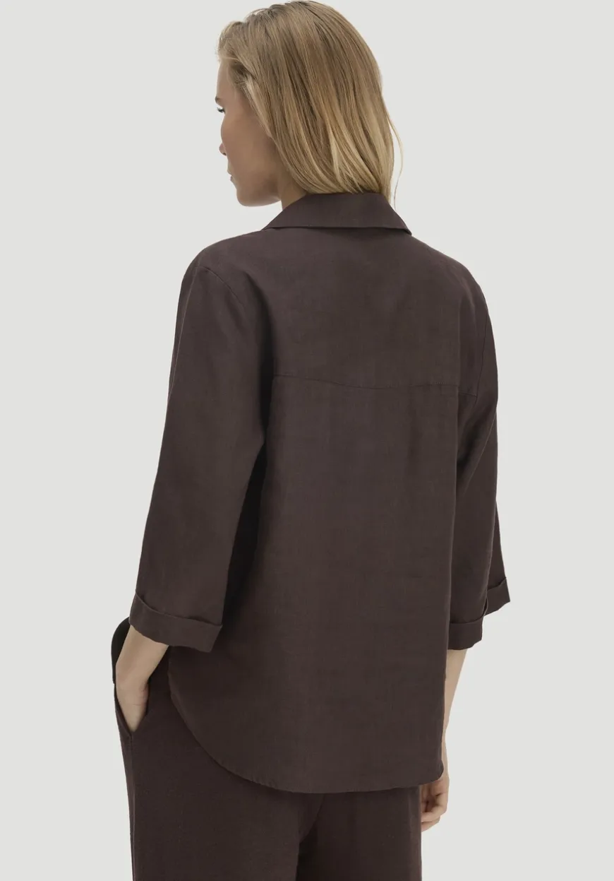 hessnatur Bluse Relaxed aus reinem Leinen von|Damen Blusen