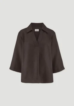 hessnatur Bluse Relaxed aus reinem Leinen von|Damen Blusen