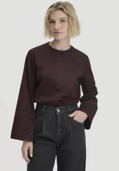 hessnatur Bluse Relaxed aus reiner Bio-Baumwolle von|Damen Blusen