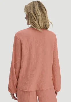 hessnatur Bluse Relaxed aus reiner Bio-Baumwolle von|Damen Blusen