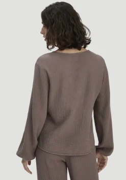 hessnatur Bluse Relaxed aus reiner Bio-Baumwolle von|Damen Blusen