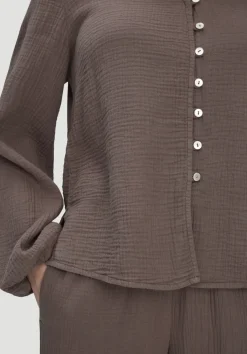 hessnatur Bluse Relaxed aus reiner Bio-Baumwolle von|Damen Blusen