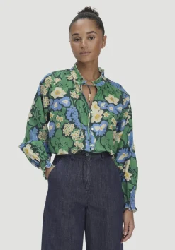 hessnatur Bluse Relaxed LIV LEE aus reiner Bio-Baumwolle von|Damen Blusen
