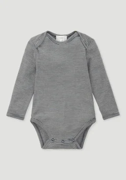 hessnatur Body Langarm aus Bio-Merinowolle mit Seide von| Bodys|Baby-Bodys