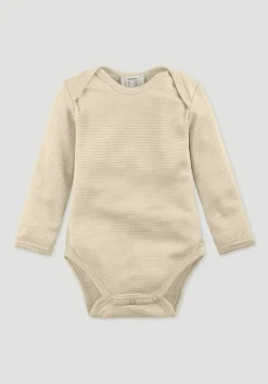 hessnatur Body Langarm aus Bio-Merinowolle mit Seide von| Bodys|Baby-Bodys