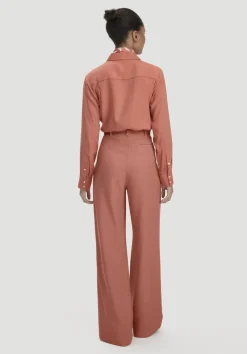 hessnatur Bundfalten Hose Wide Leg aus TENCEL™ Lyocell von|Damen Hosen & Shorts