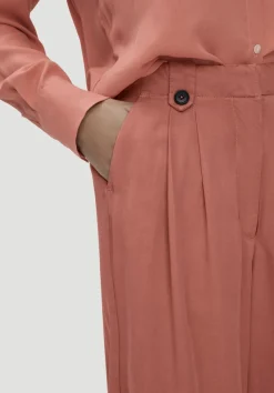 hessnatur Bundfalten Hose Wide Leg aus TENCEL™ Lyocell von|Damen Hosen & Shorts