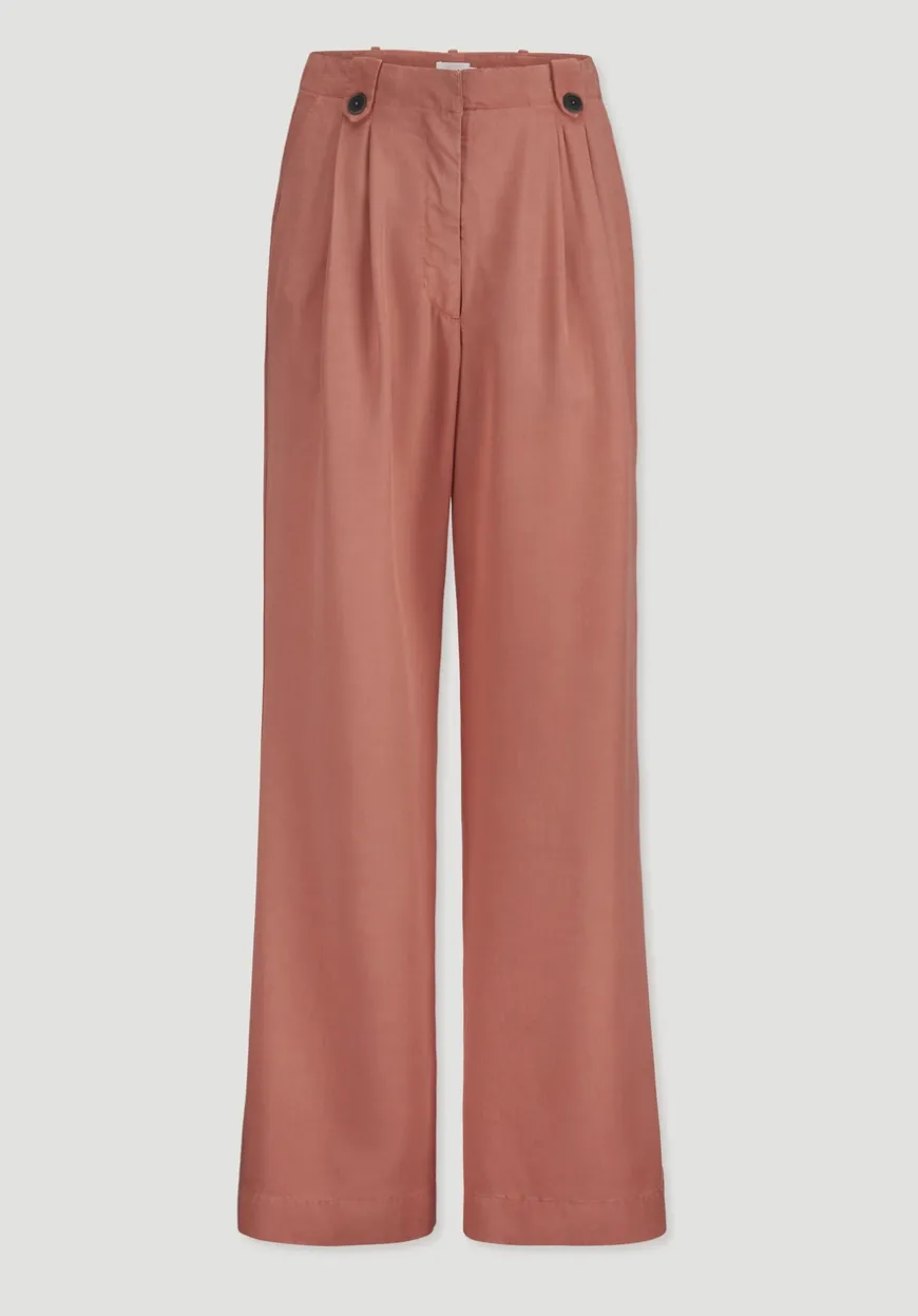 hessnatur Bundfalten Hose Wide Leg aus TENCEL™ Lyocell von|Damen Hosen & Shorts
