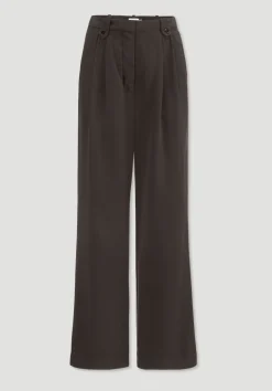 hessnatur Bundfalten Hose Wide Leg aus TENCEL™ Lyocell von|Damen Hosen & Shorts