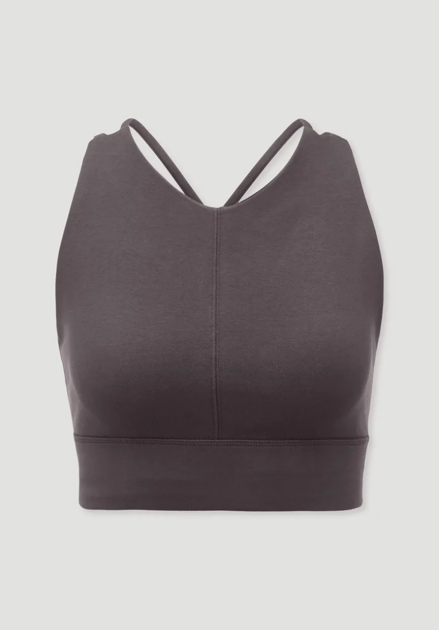 hessnatur Bustier ACTIVE COMFORT aus Bio-Baumwolle von|Damen Shirts & Tops|Yoga & Activewear
