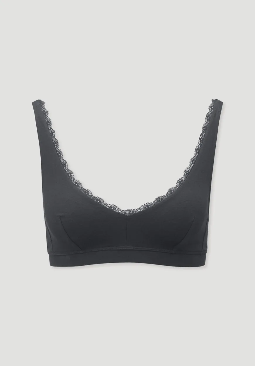 hessnatur Bustier COTTON FEEL LACE aus Bio-Baumwolle von|Damen Bhs|Bhs & Bustiers