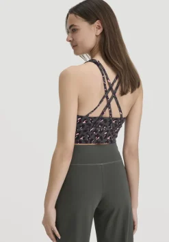 hessnatur Bustier Highneck ACTIVE LIGHT aus Bio-Baumwolle von|Damen Shirts & Tops|Yoga & Activewear