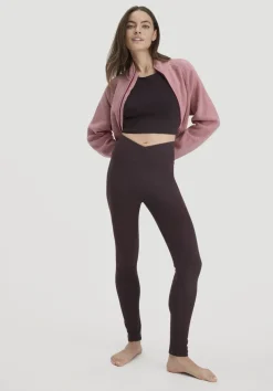 hessnatur Bustier Highneck ACTIVE LIGHT aus Bio-Baumwolle von|Damen Shirts & Tops|Yoga & Activewear