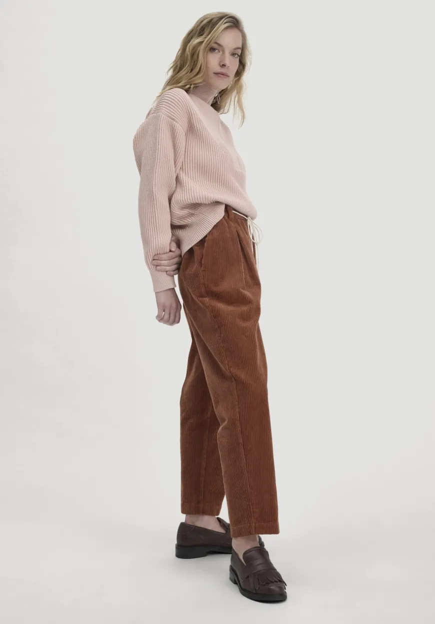 hessnatur Cordhose Relaxed aus reiner Bio-Baumwolle von|Damen Hosen & Shorts