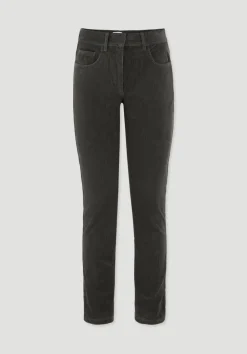 hessnatur Cordhose Slim Leg Regular aus Bio-Baumwolle von|Damen Hosen & Shorts