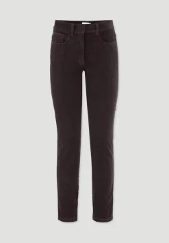 hessnatur Cordhose Slim Leg Regular aus Bio-Baumwolle von|Damen Hosen & Shorts