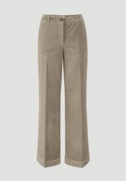 hessnatur Cordhose Wide Leg Relaxed aus Bio-Baumwolle von|Damen Hosen & Shorts