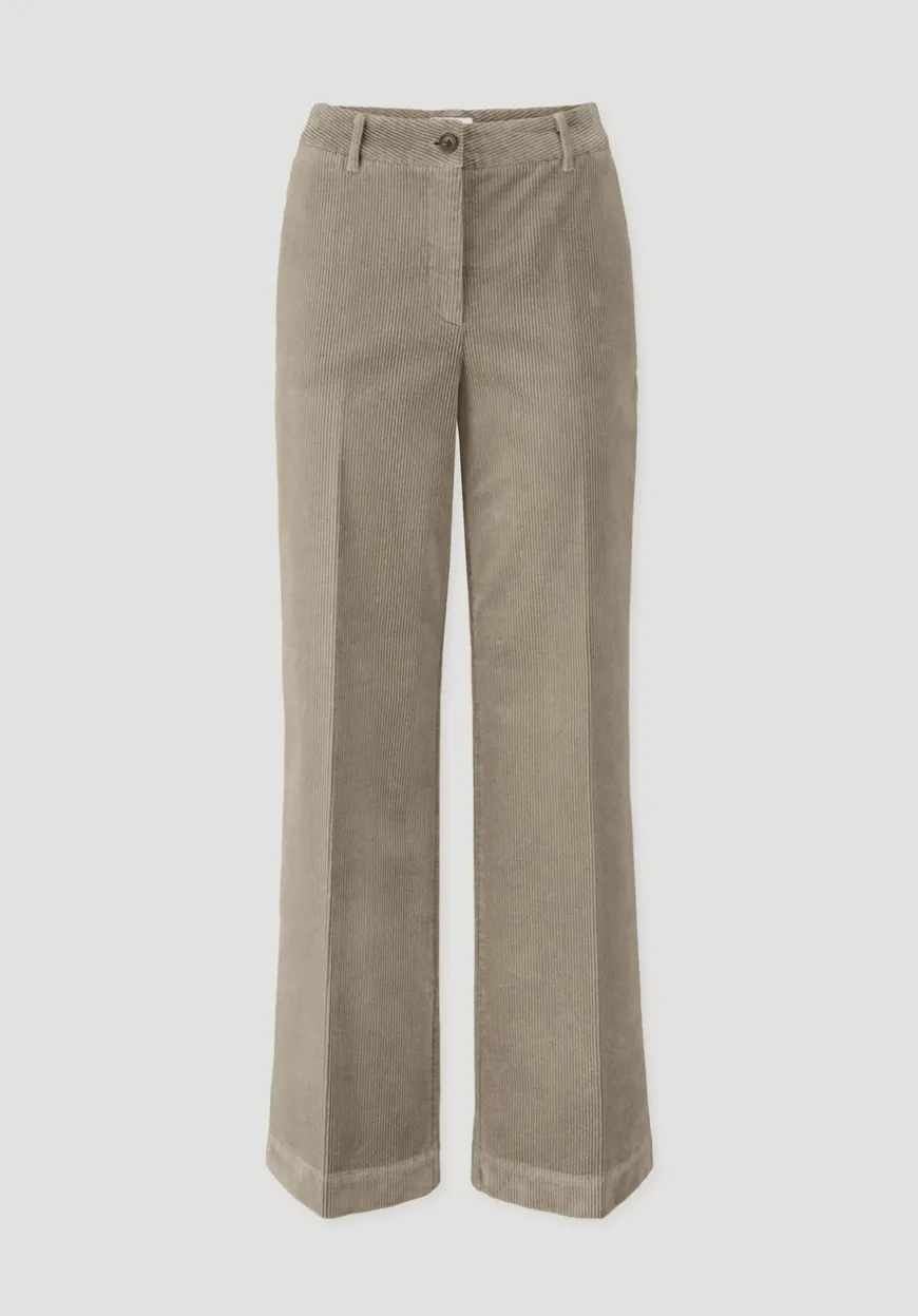 hessnatur Cordhose Wide Leg Relaxed aus Bio-Baumwolle von|Damen Hosen & Shorts