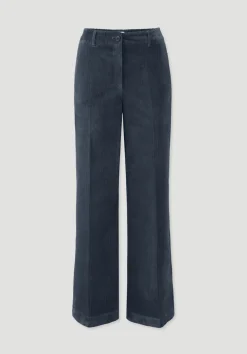 hessnatur Cordhose Wide Leg Relaxed aus Bio-Baumwolle von|Damen Hosen & Shorts