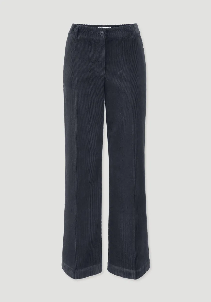 hessnatur Cordhose Wide Leg Relaxed aus Bio-Baumwolle von|Damen Hosen & Shorts