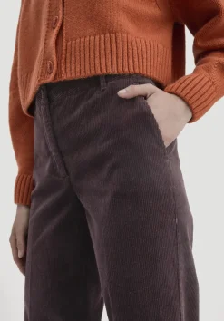 hessnatur Cordhose Wide Leg Relaxed aus Bio-Baumwolle von|Damen Hosen & Shorts