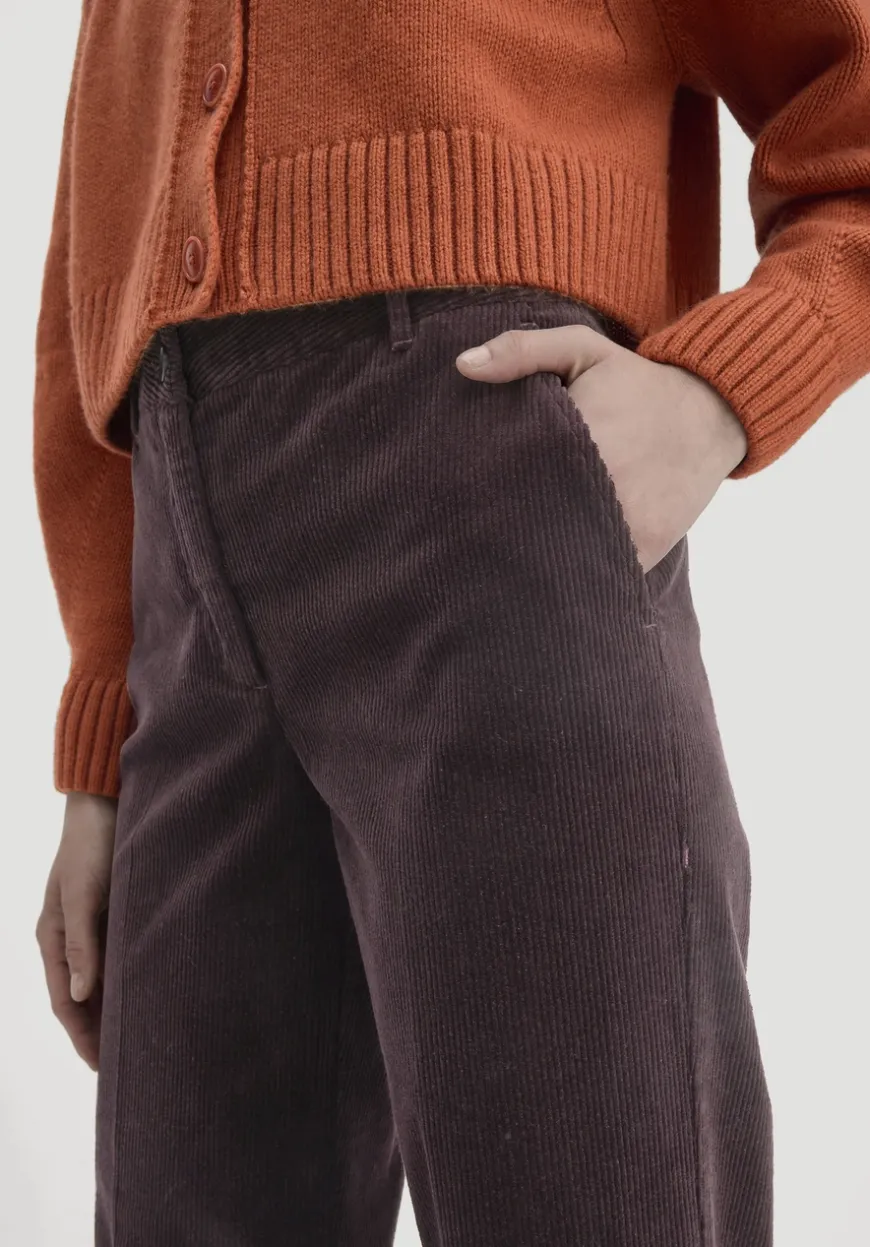 hessnatur Cordhose Wide Leg Relaxed aus Bio-Baumwolle von|Damen Hosen & Shorts
