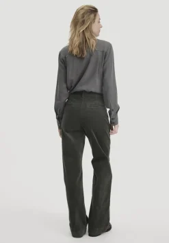 hessnatur Cordhose Wide Leg Relaxed aus Bio-Baumwolle von|Damen Hosen & Shorts