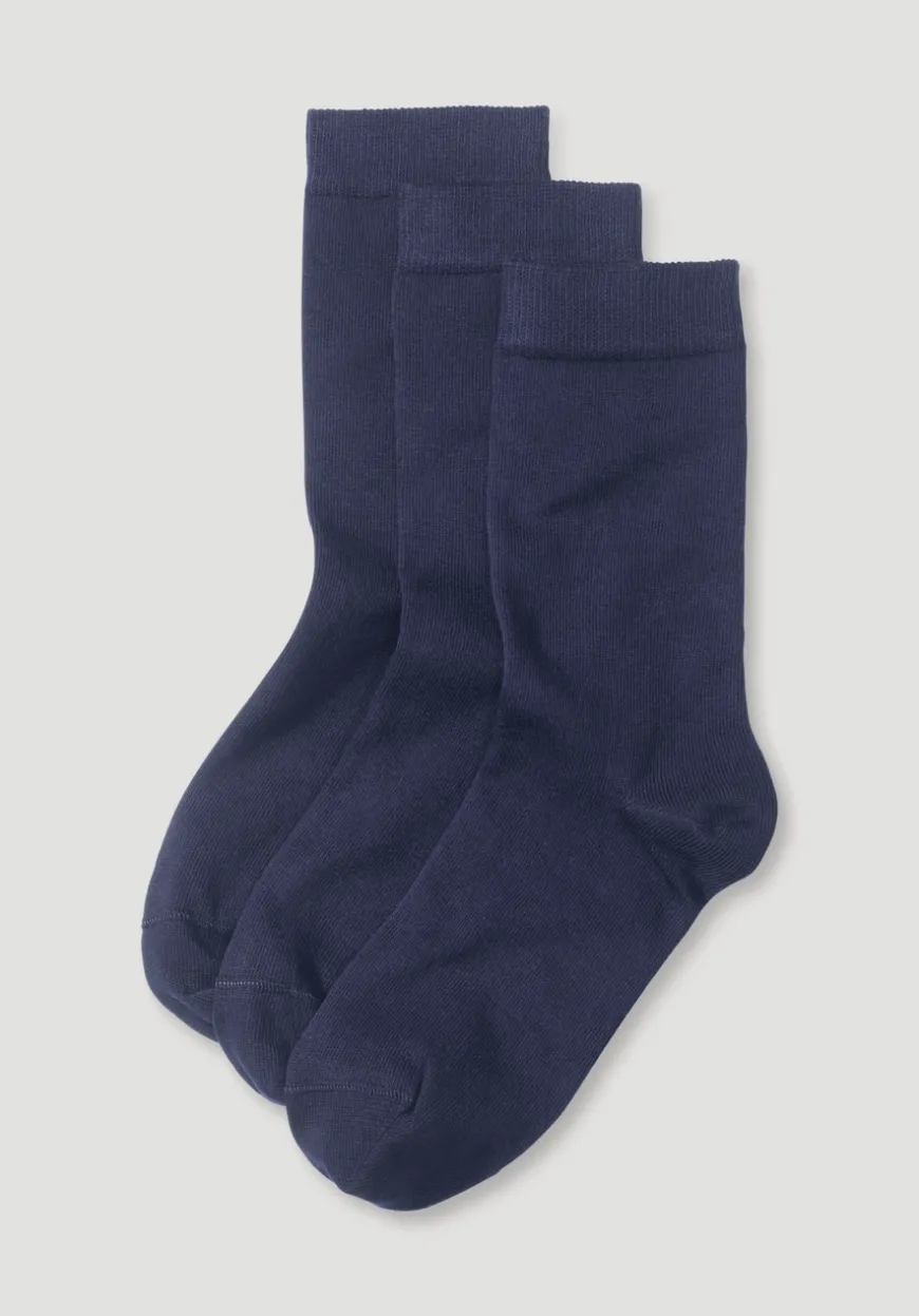 hessnatur Damen Socke im 3er-Pack aus Bio-Baumwolle von|Damen Multipacks|Multipacks