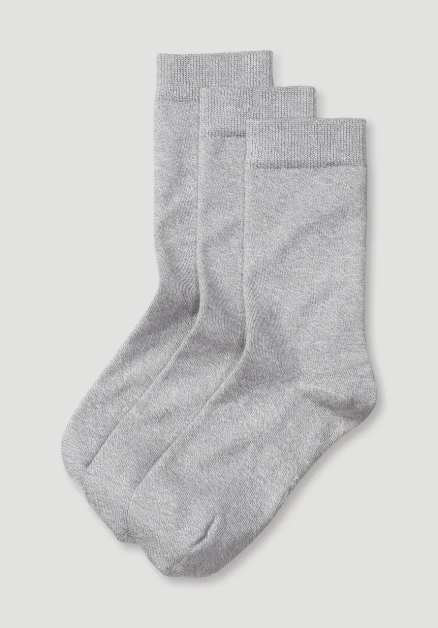 hessnatur Damen Socke im 3er-Pack aus Bio-Baumwolle von|Damen Multipacks|Multipacks