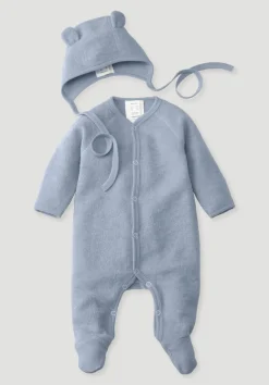 hessnatur Erstlingsausstattung Wollfrottee aus reiner Bio-Merinowolle von| Erstlings-Sets|Bio-Wollfrottee