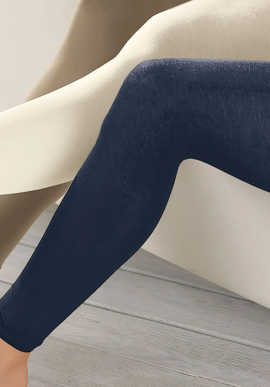 hessnatur Feinstrumpf-Leggings aus Bio-Baumwolle von|Damen Strümpfe & Strumpfhosen|Socken & Strümpfe