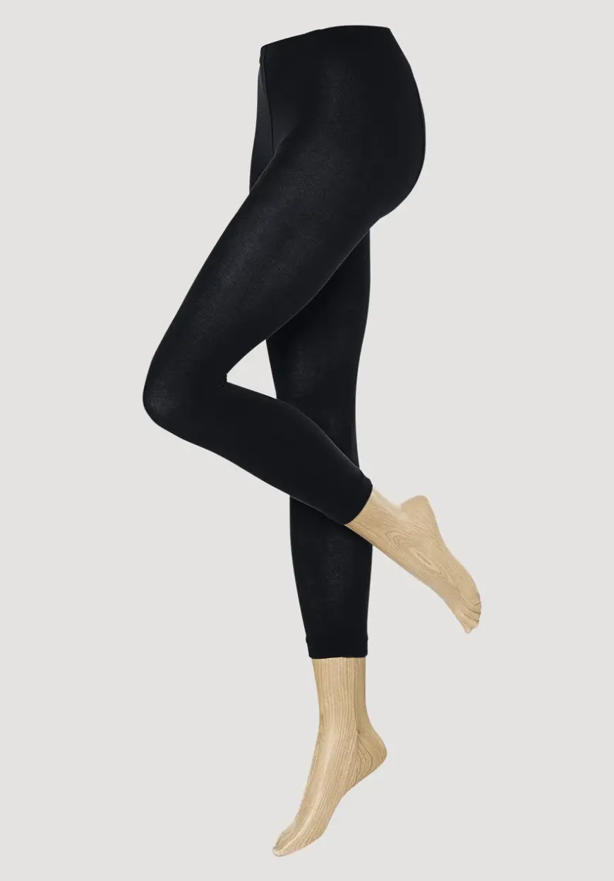 hessnatur Feinstrumpf-Leggings aus Bio-Baumwolle von|Damen Strümpfe & Strumpfhosen|Socken & Strümpfe