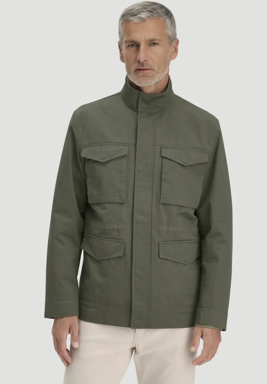 hessnatur Field Jacket Regular NATURE SHELL aus reiner Bio-Baumwolle von|Herren Jacken & Mäntel
