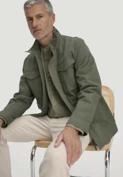 hessnatur Field Jacket Regular NATURE SHELL aus reiner Bio-Baumwolle von|Herren Jacken & Mäntel