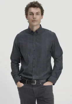 hessnatur Flanell Hemd Regular aus Bio-Baumwolle mit TENCEL™ Lyocell von|Herren Hemden