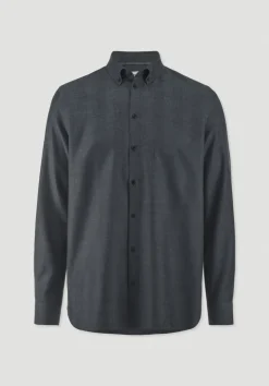 hessnatur Flanell Hemd Regular aus Bio-Baumwolle mit TENCEL™ Lyocell von|Herren Hemden