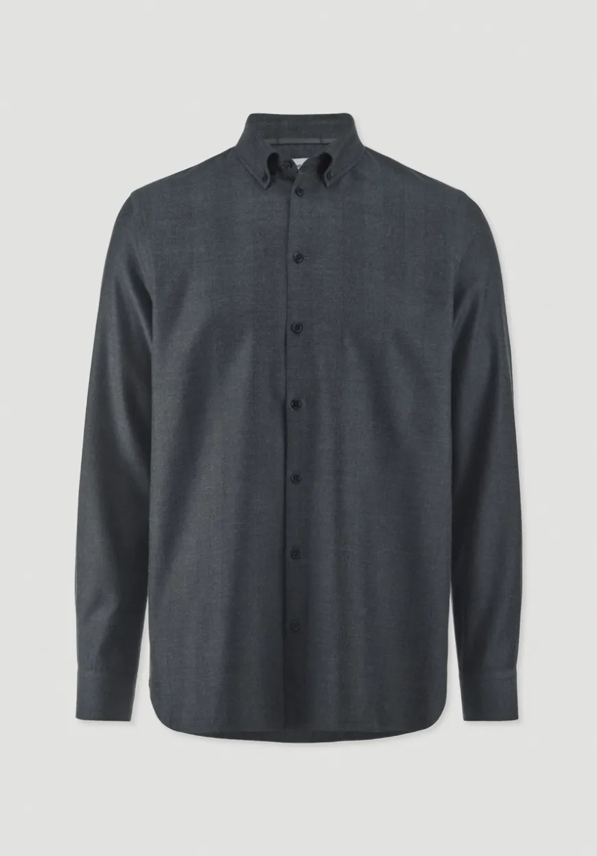 hessnatur Flanell Hemd Regular aus Bio-Baumwolle mit TENCEL™ Lyocell von|Herren Hemden