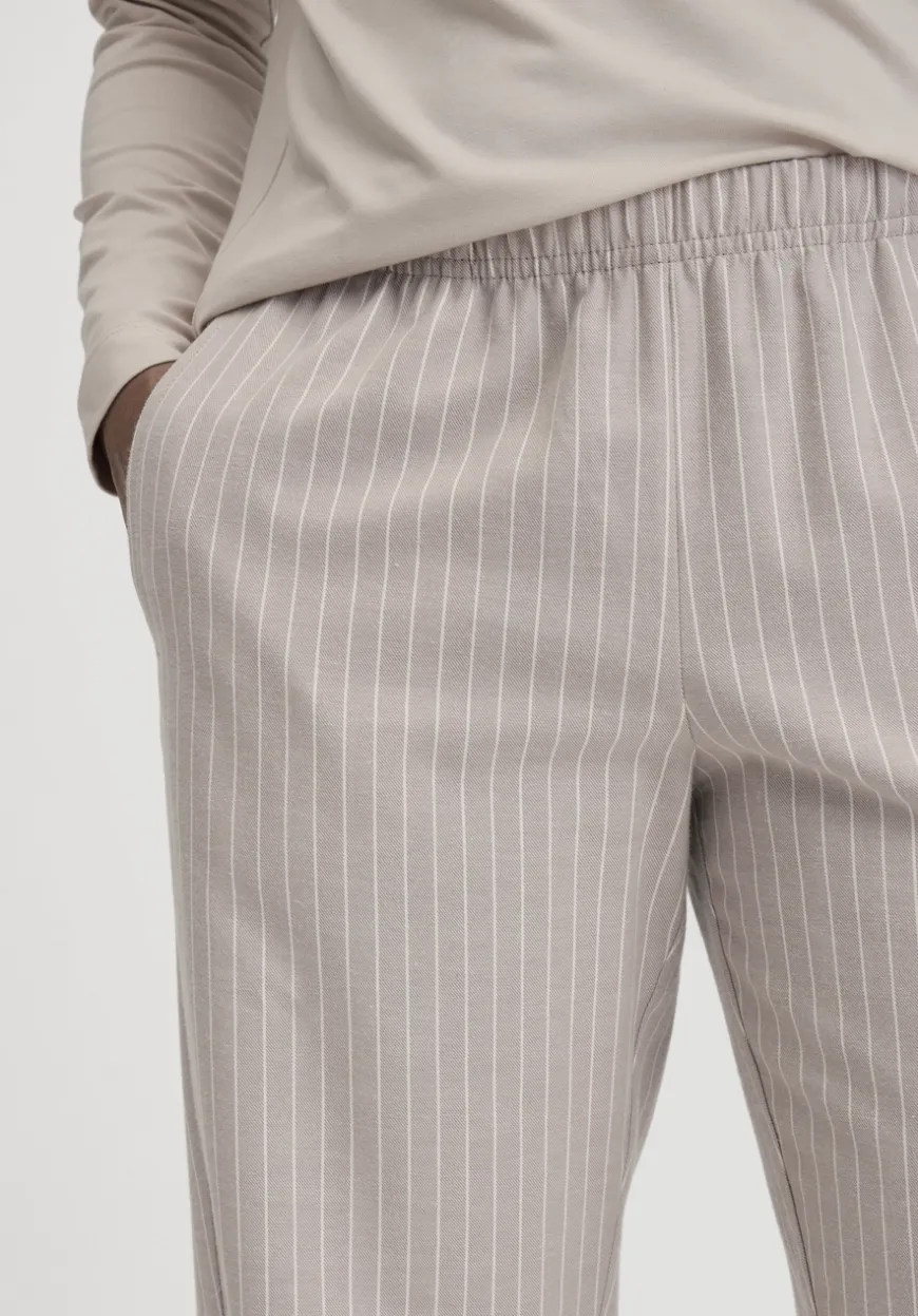 hessnatur Flanell Schlafhose aus reiner Bio-Baumwolle von|Damen Nachtwäsche|Nachtwäsche