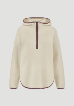 hessnatur Fleece Hoodie Relaxed ACTIVE LIGHT aus reiner Bio-Baumwolle von|Damen Sweatshirts|Fleece