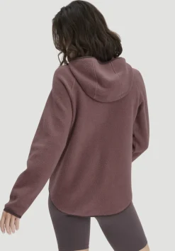 hessnatur Fleece Hoodie Relaxed ACTIVE LIGHT aus reiner Bio-Baumwolle von|Damen Sweatshirts|Fleece