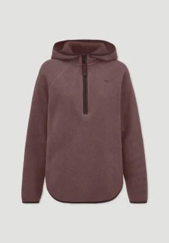 hessnatur Fleece Hoodie Relaxed ACTIVE LIGHT aus reiner Bio-Baumwolle von|Damen Sweatshirts|Fleece