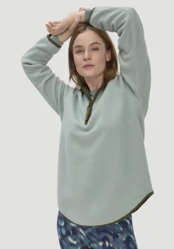 hessnatur Fleece Hoodie Relaxed ACTIVE LIGHT aus reiner Bio-Baumwolle von|Damen Sweatshirts|Fleece