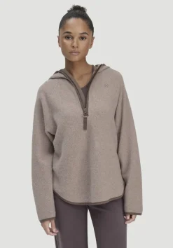hessnatur Fleece Hoodie Relaxed ACTIVE LIGHT aus reiner Bio-Baumwolle von|Damen Sweatshirts|Fleece